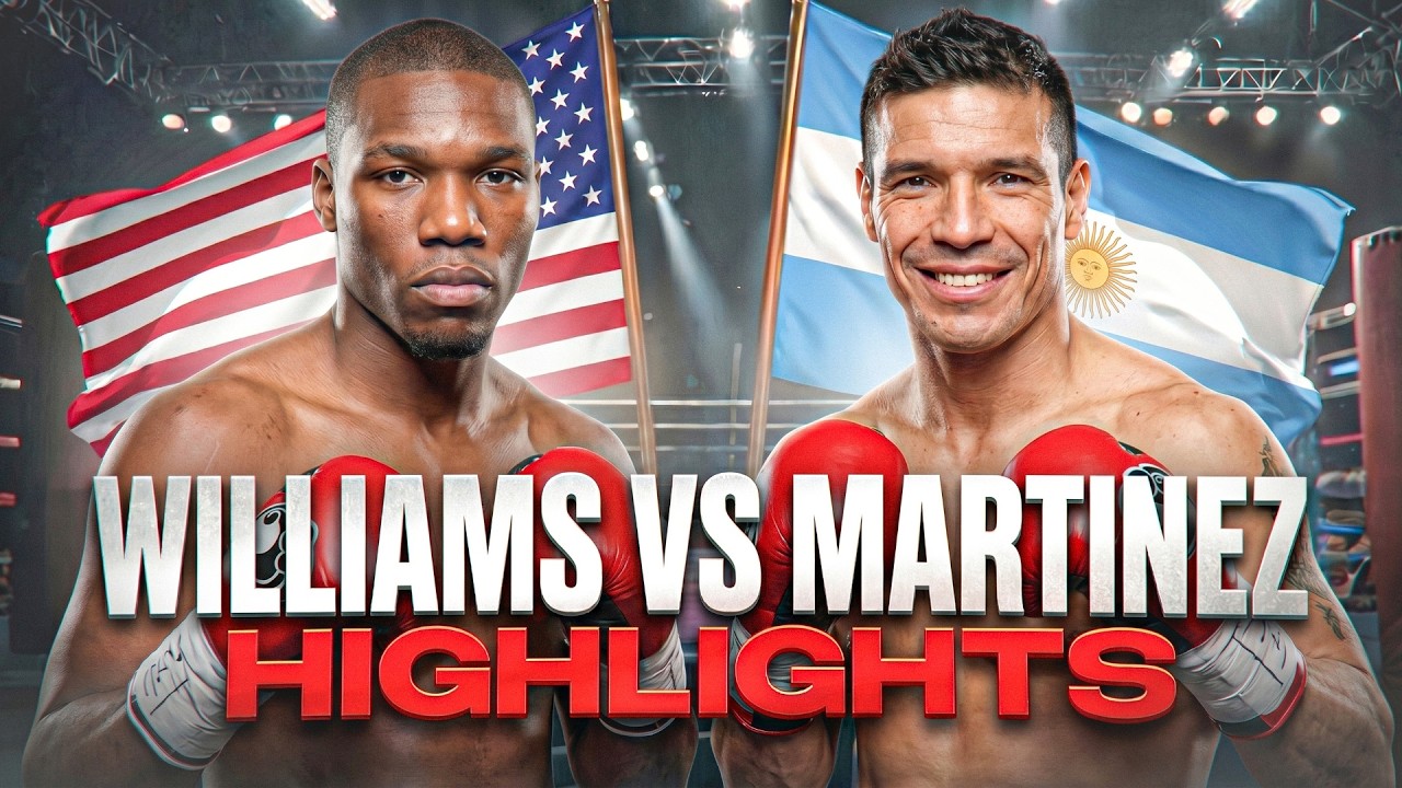 Boxing Showdown! Paul Williams (USA) vs Sergio Martinez (ARGENTINA) | Fight Highlights