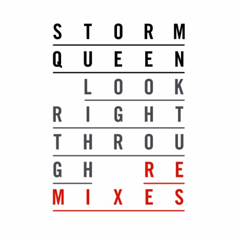 Look Right Through (Brookes Brothers Remix) cover art