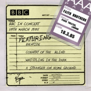 BBC In Concert, Recorded At The Paris Theatre, 18th March 1985