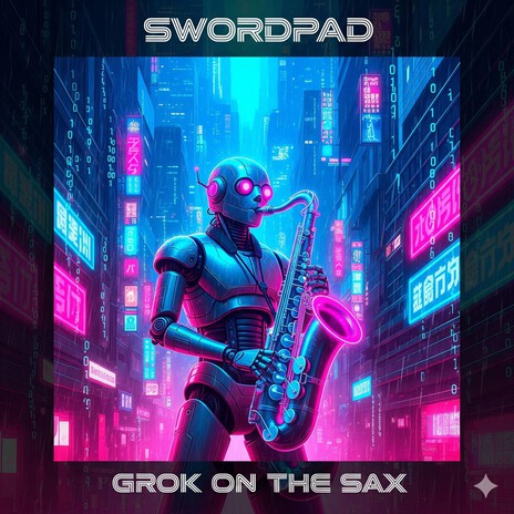 Grok on the Digital Sax Matrix cover art