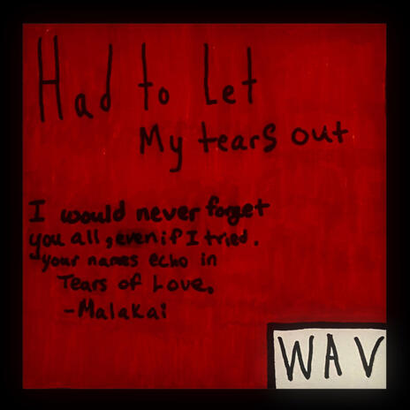 Had to let my tears out cover art
