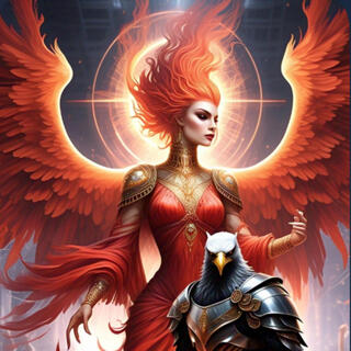 Eagle Burning Phoenix