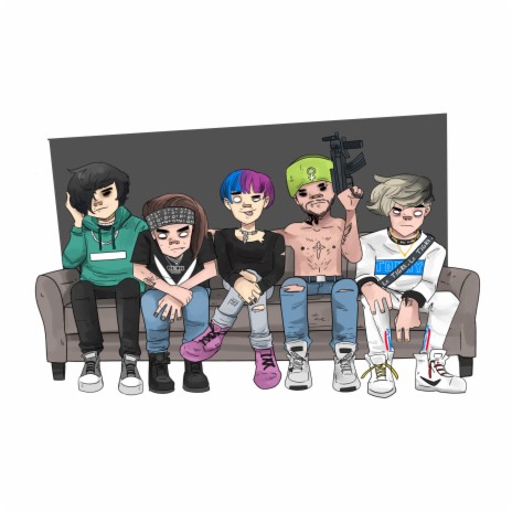 old me ft. Shinigami & 93FEETOFSMOKE cover art
