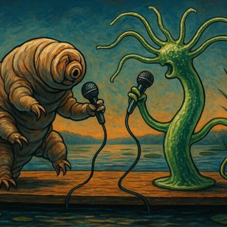 Tardigrado vs Hidra cover art
