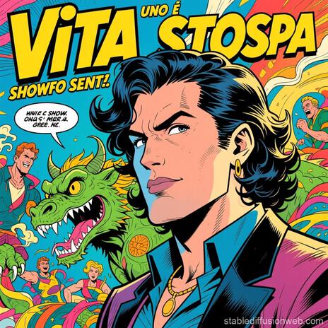 La vita è uno show senza sosta cover art