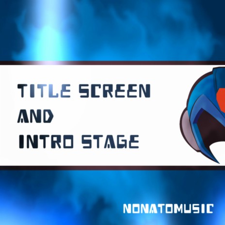 Title Screen and Intro Stage (Megaman X) cover art