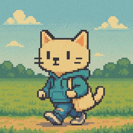 BGM Chill Kawaii Afrochip Groovescape 115 bpm jazz-electronic 16 bit cover art