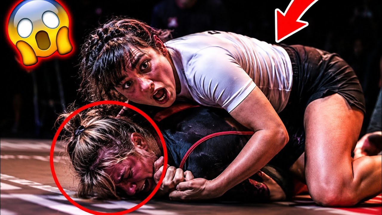 Girl vs girl wrestling match Shok  | USA Fight Gets INTENSE — Shocking Ending 😱