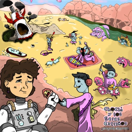 La Fiebre del Emperador ft. Los Seres Extraños cover art