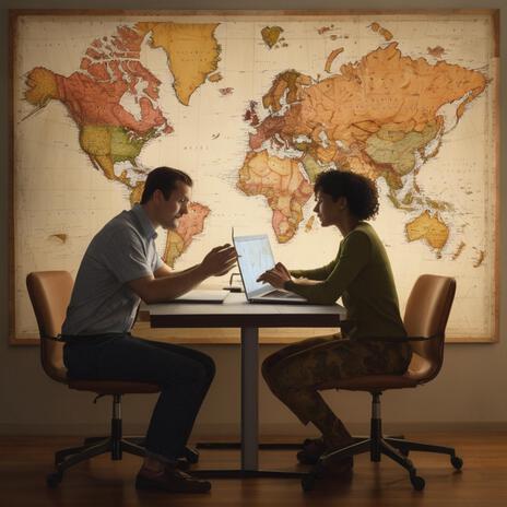 Travelling the world with you cover art