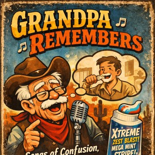 Grandpa remembers cover art