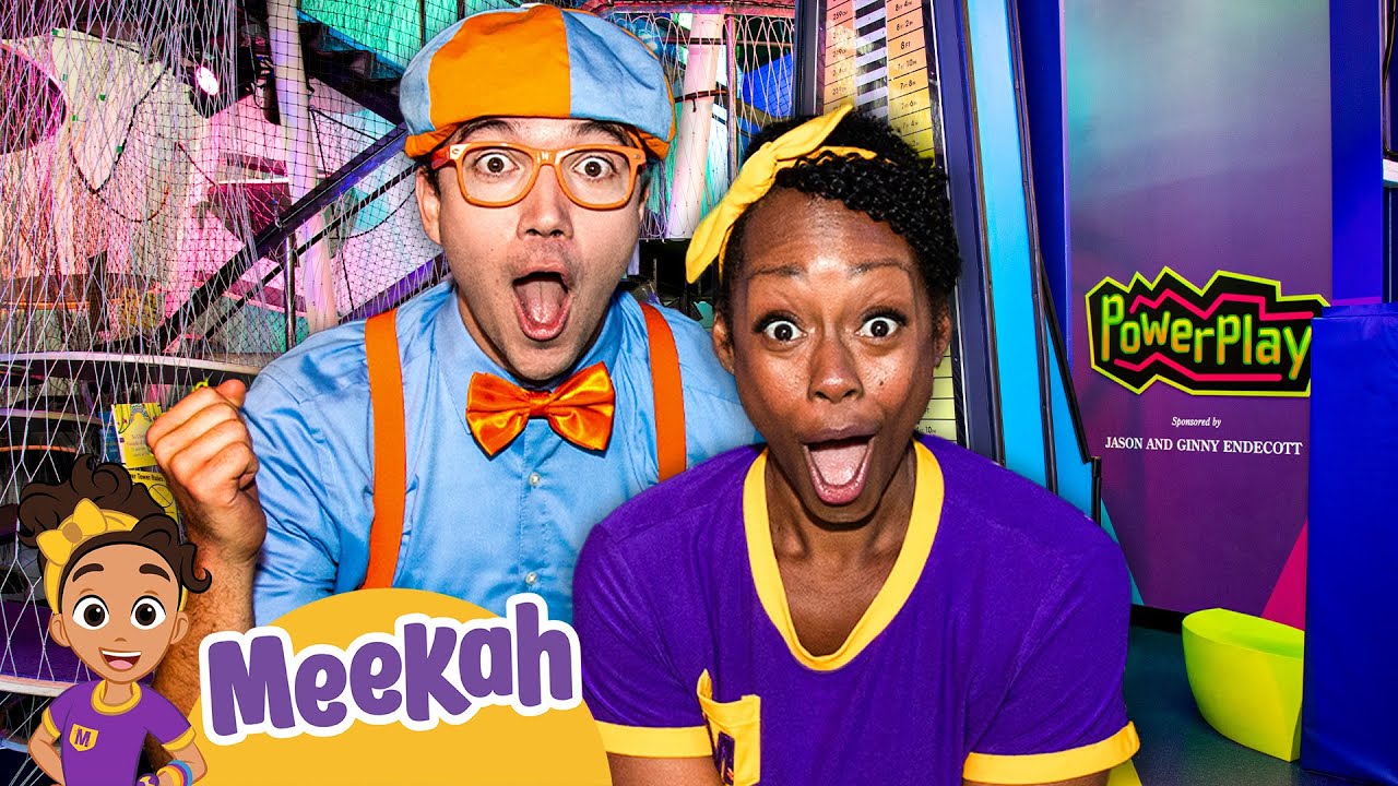 Blippi VS Meekah: Active Playground Games! cover art