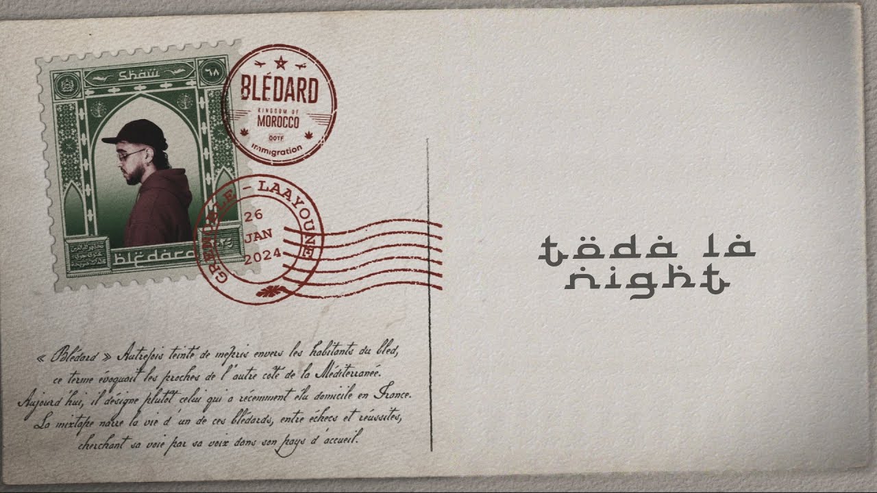 10 - TODA LA NIGHT (LYRIC VIDEO) #BLÉDARD cover art