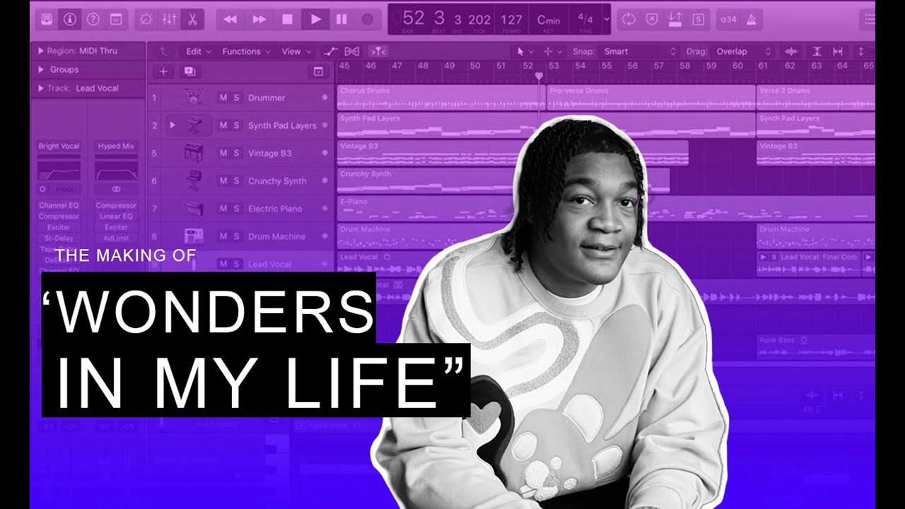 The Making Of Levi Angel's 'Wonders In My Life' cover art