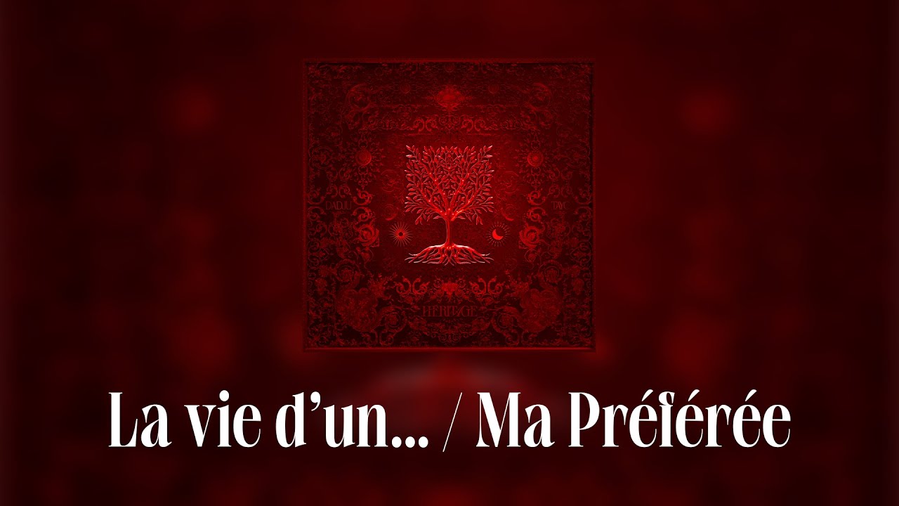 Dadju & Tayc - La vie d'un... / Ma préférée (Lyrics video) cover art