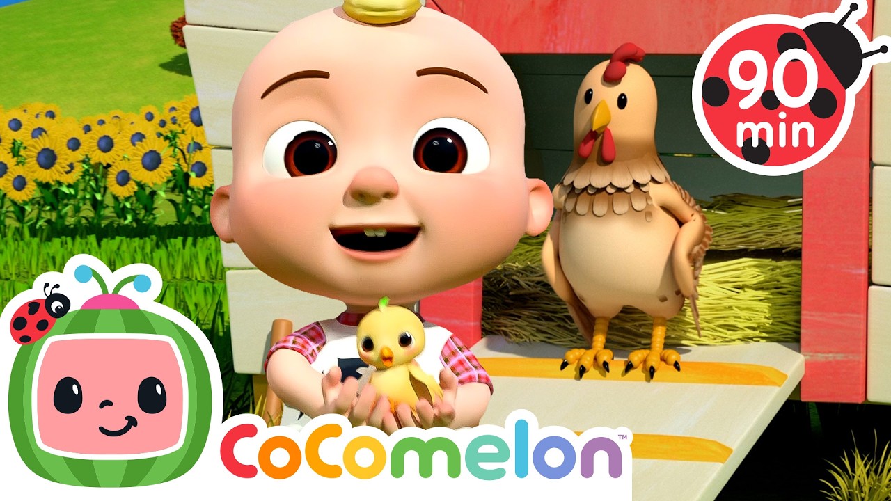 Farmyard Humpty Dumpty! Keep The Egg Safe! | CoComelon | Sing Along | Learn about Animals cover art