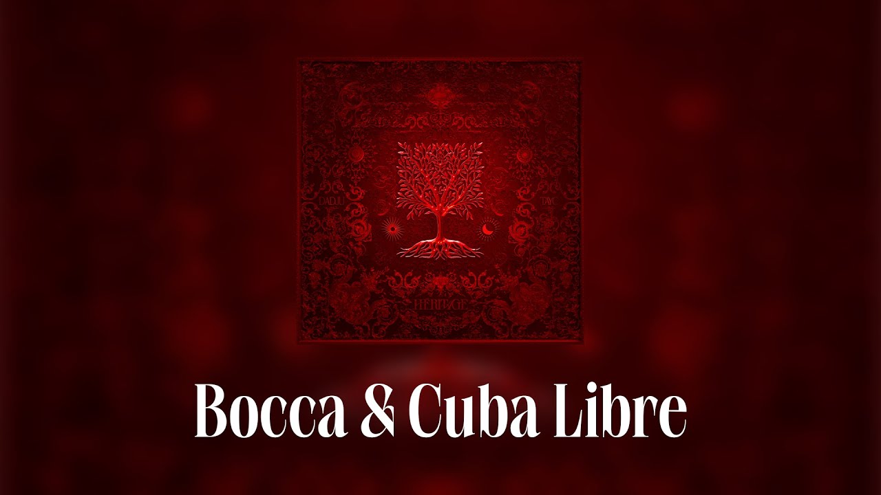 Dadju & Tayc - Bocca & Cuba Libre (Lyrics video) cover art