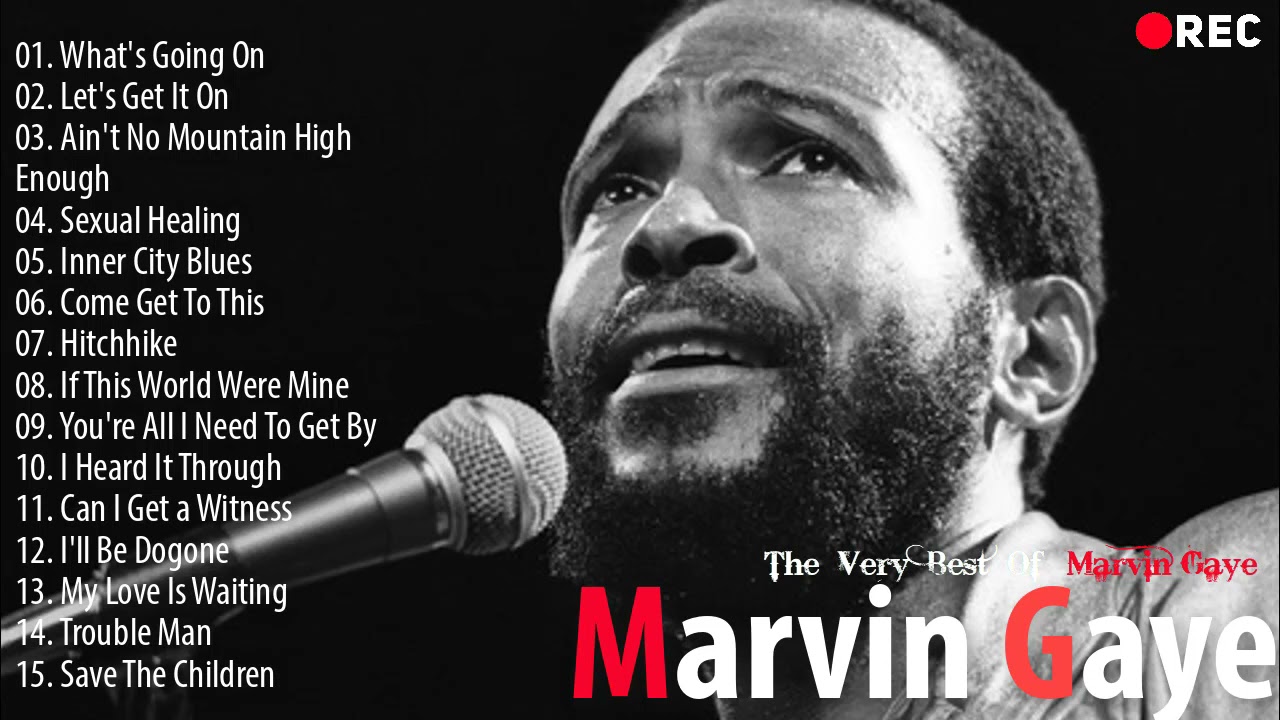 Marvin Gaye Greatest Hits Playlist - Marvin Gaye Best Songs Of All Time cover art