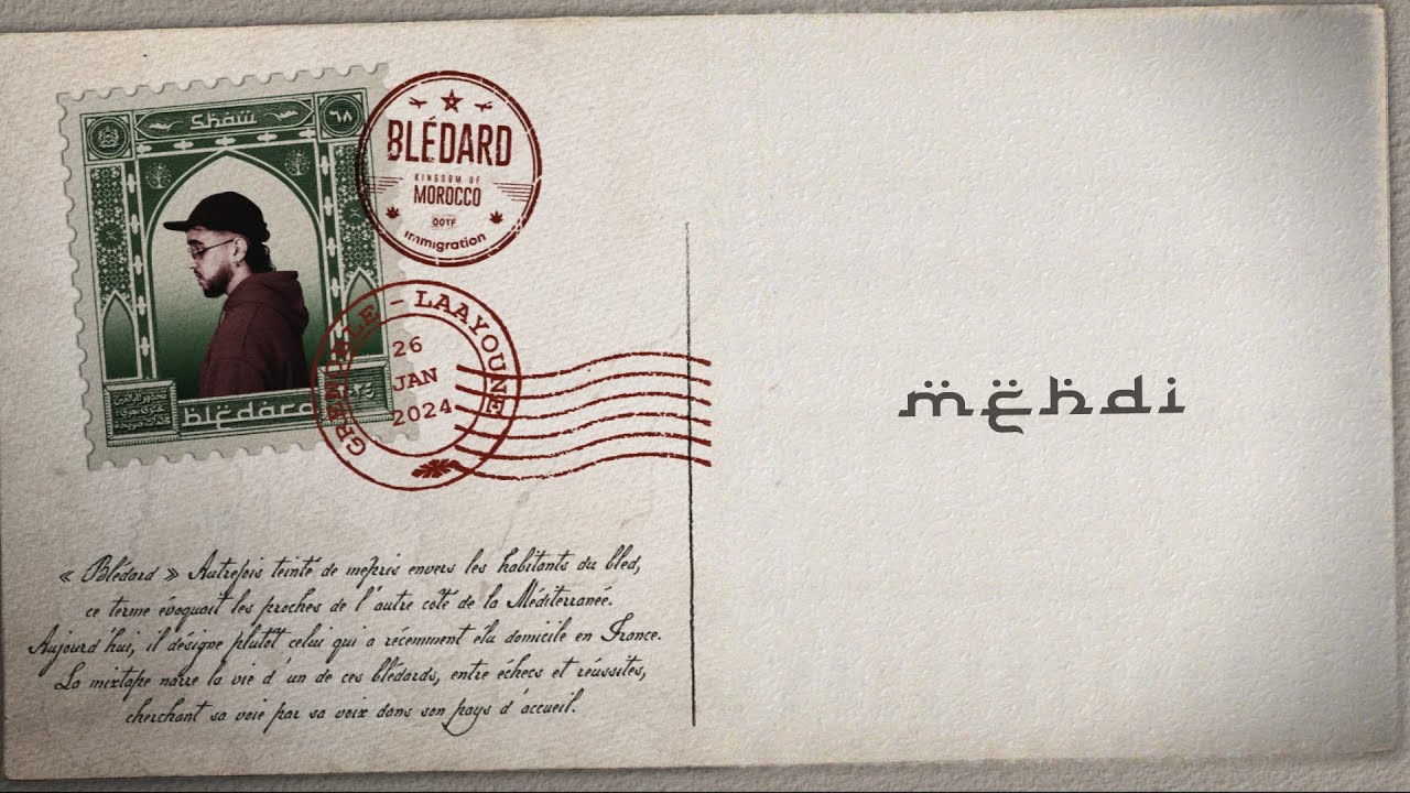 08 - Mehdi (LYRIC VIDEO) #BLÉDARD cover art