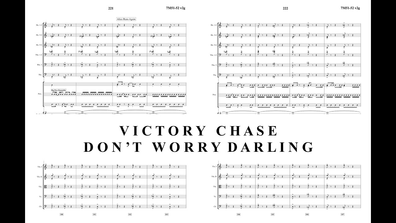 Don't Worry Darling: Victory Chase cover art