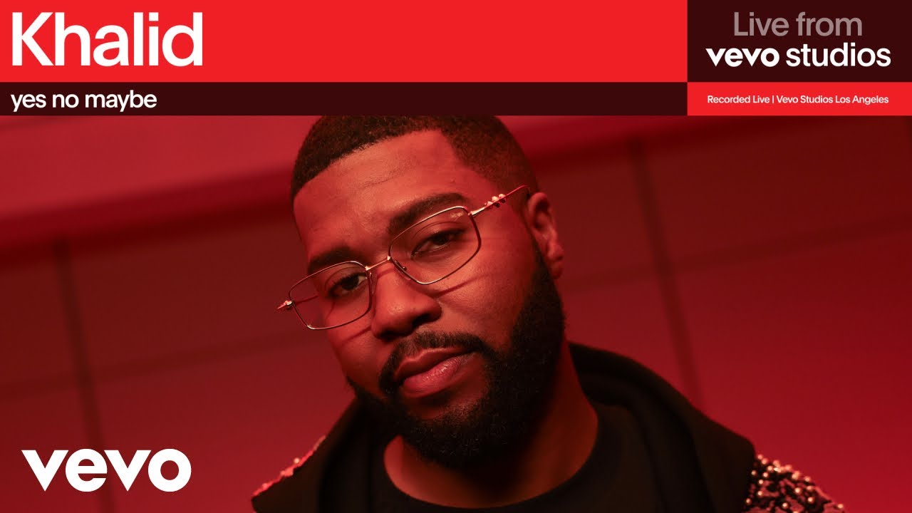 Khalid - yes no maybe | Live from Vevo Studios cover art