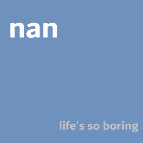 Life's so Boring cover art