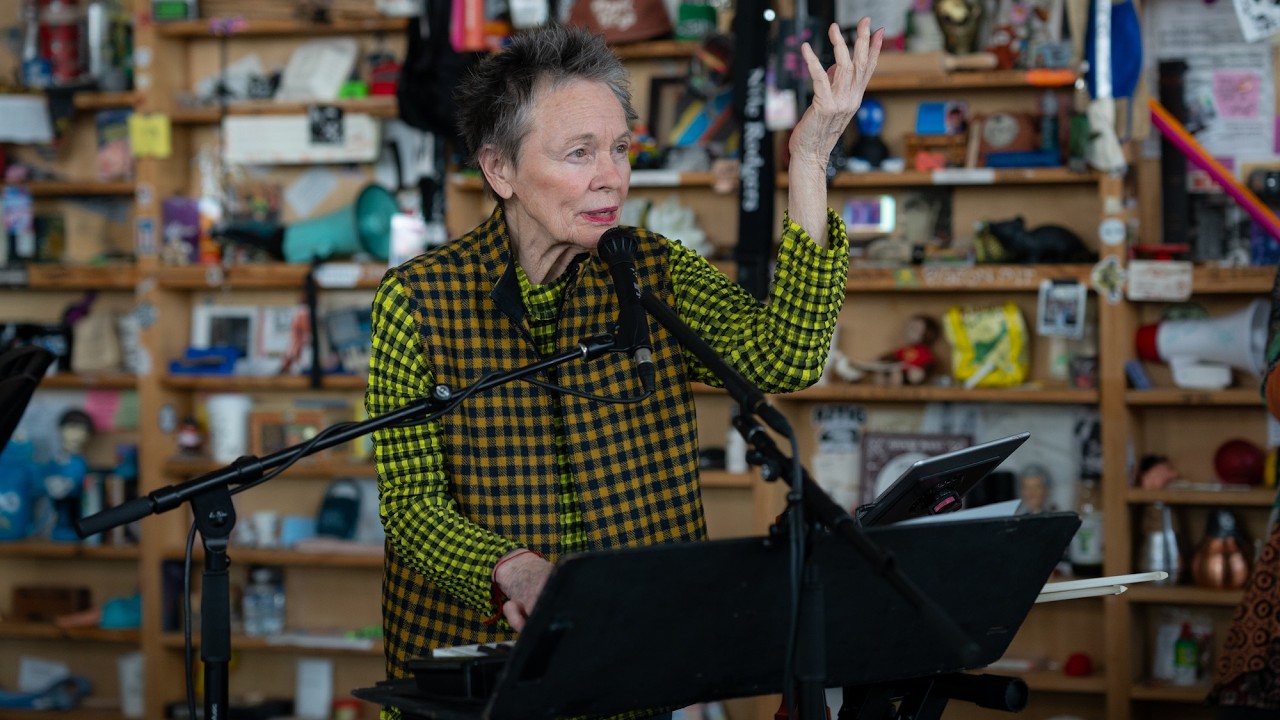 Laurie Anderson: Tiny Desk Concert cover art