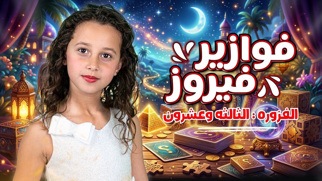 كليب الاميرة فيروز | فوازير فيروز | الفزورة الثالثة والعشرون 23- جاوب واكسب cover art