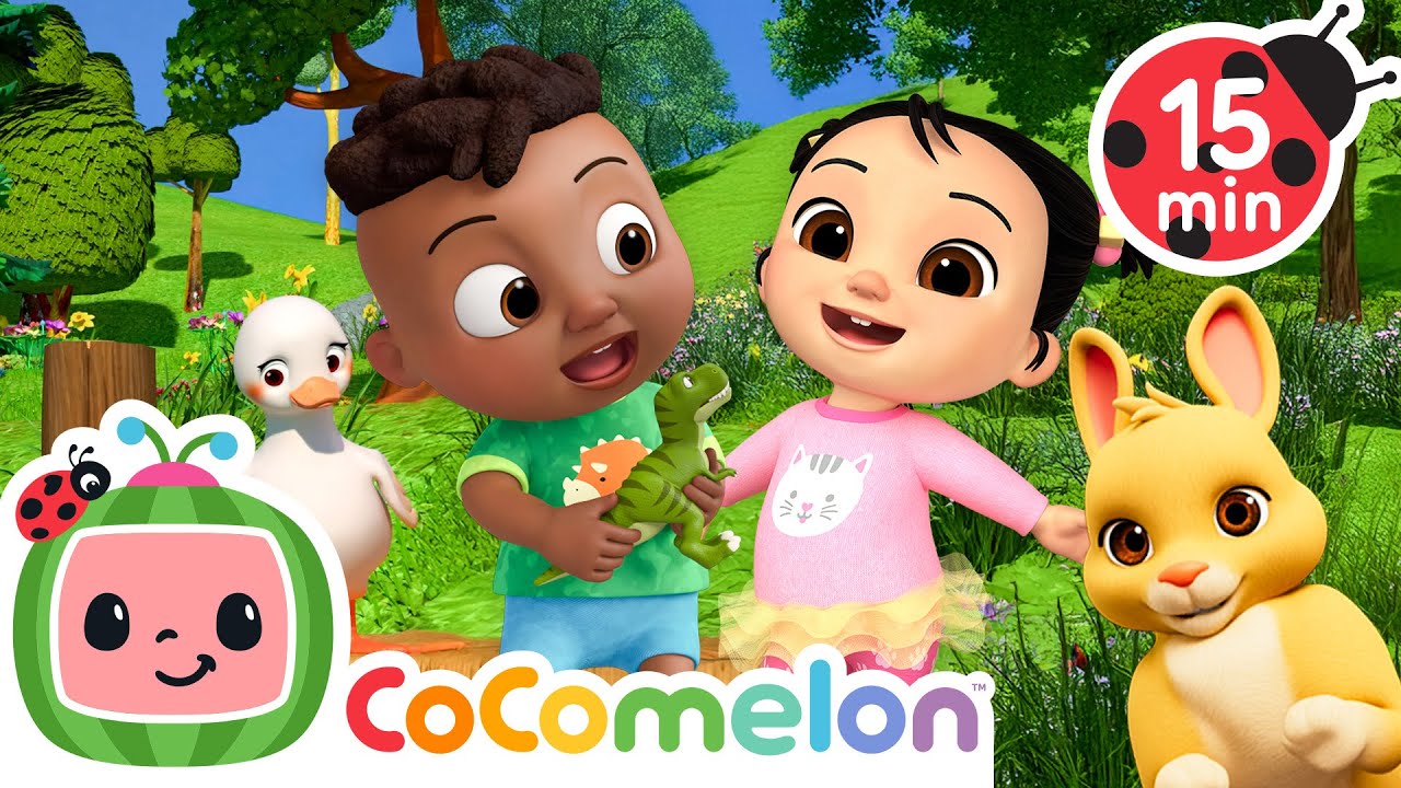 Meeting Animal Friends On The Nature Trail! ๐ฐ๐ฆข | Sing Along | Learn about Animals cover art