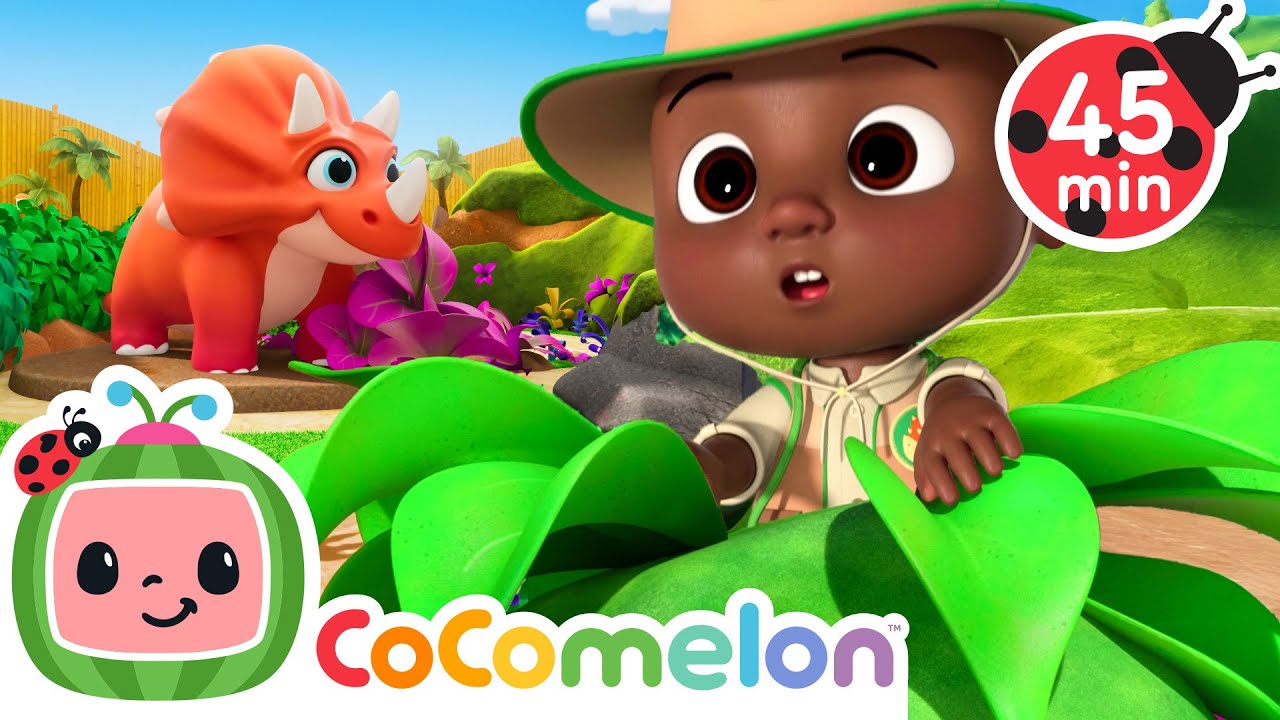 Finding A Dinosaur At The Safari Park! ๐ฆ | Sing Along | Learn about Animals cover art