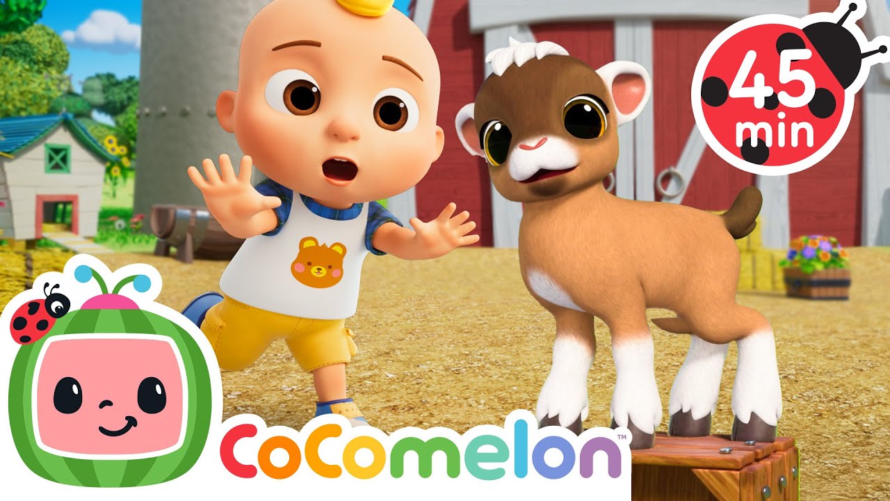 Baby Farm Animal Escape! | CoComelon | Sing Along | Learn about Animals cover art