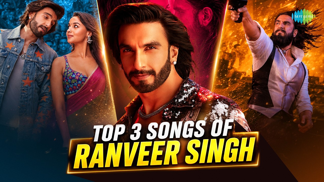 Top 3 Songs of Ranveer Singh | What Jhumka | Naal Nachna | Ramba Ho cover art