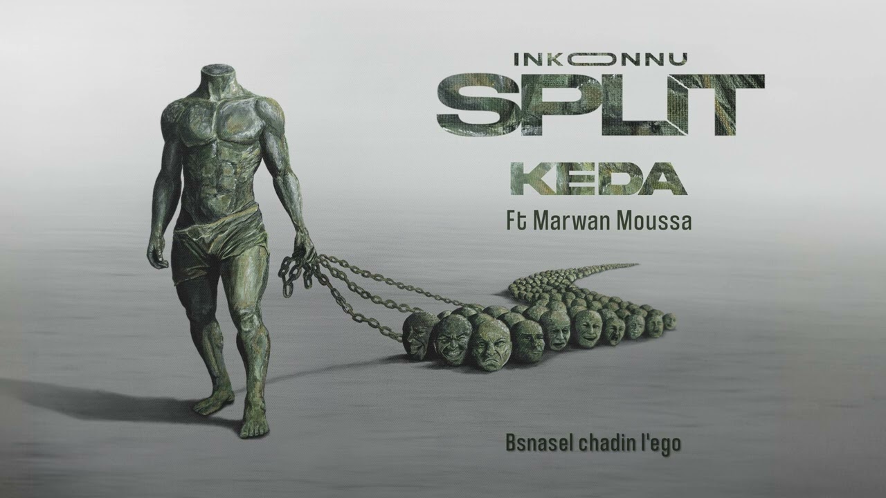 INKONNU - KEDA feat MARWAN MOUSSA (Official lyrics video) Prod.By MoBench & Sopel cover art