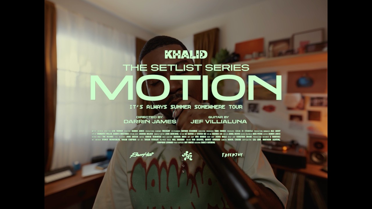 Khalid - Motion (Acoustic Performance) | The Set List Series cover art