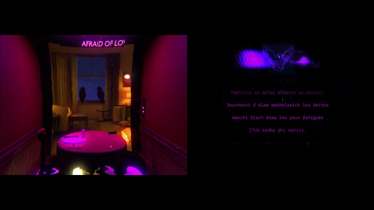 Najm ft. Tchubi - Afraid of lovin' U ( Official Visualizer ) cover art