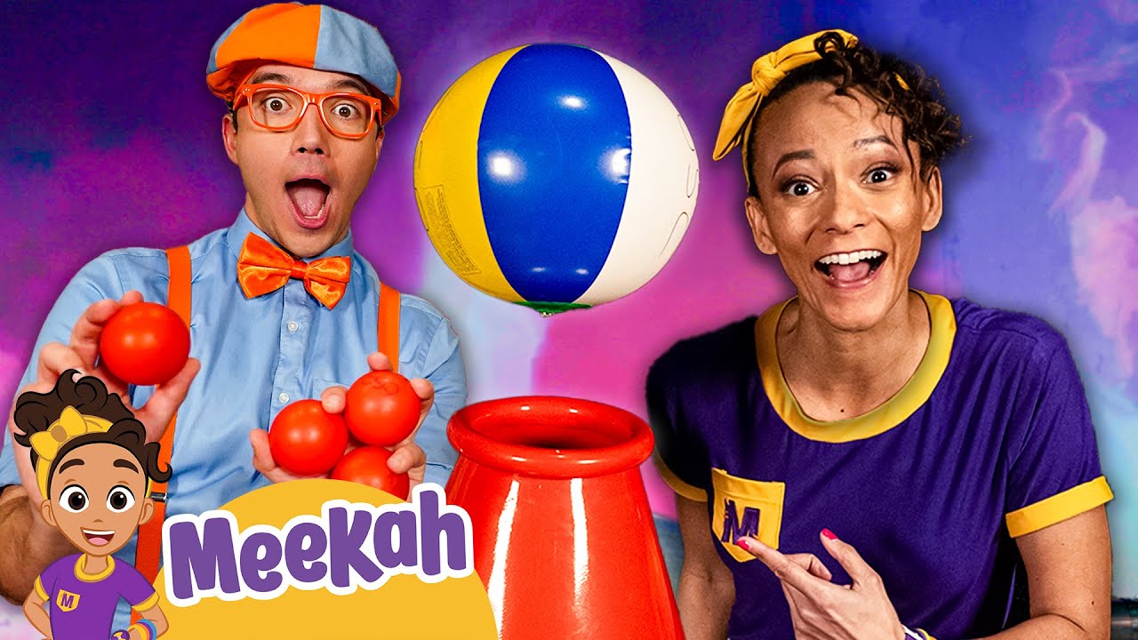 Blippi & Meekah’s Bouncing Ball Science Adventure! cover art