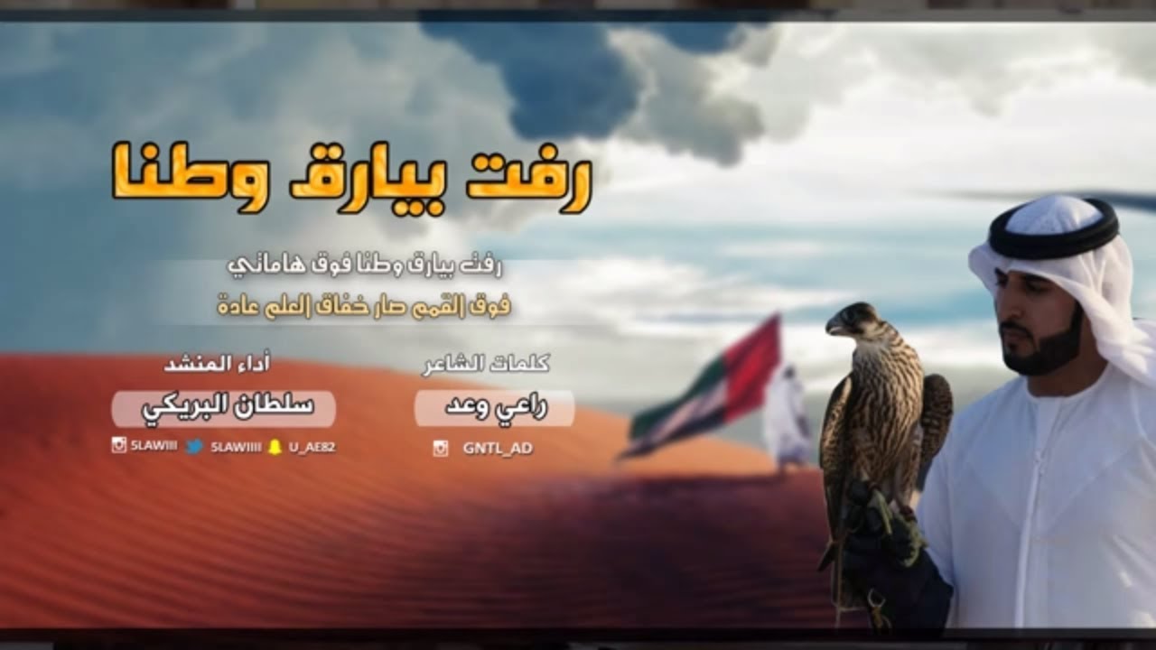 شيلة رفت بيارق وطنا ، أداء سلطان البريكي II cover art