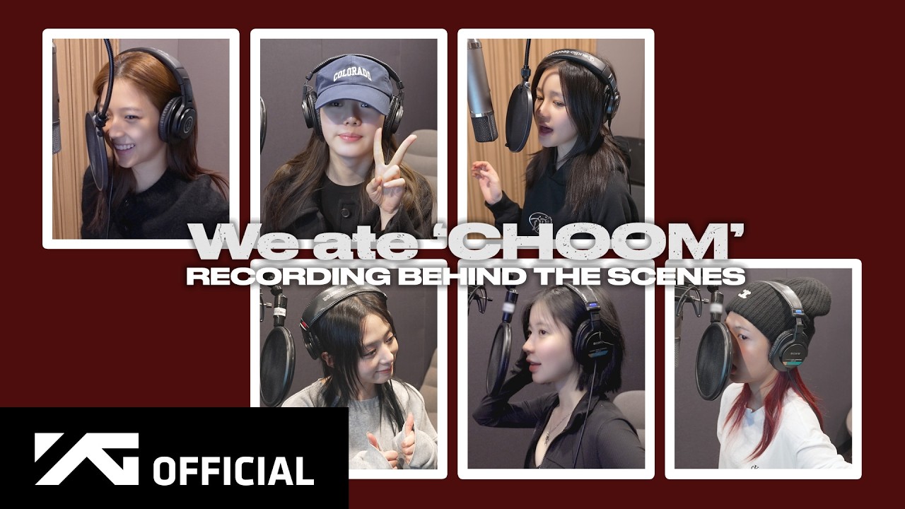BABYMONSTER - '춤 (CHOOM)' RECORDING BEHIND cover art