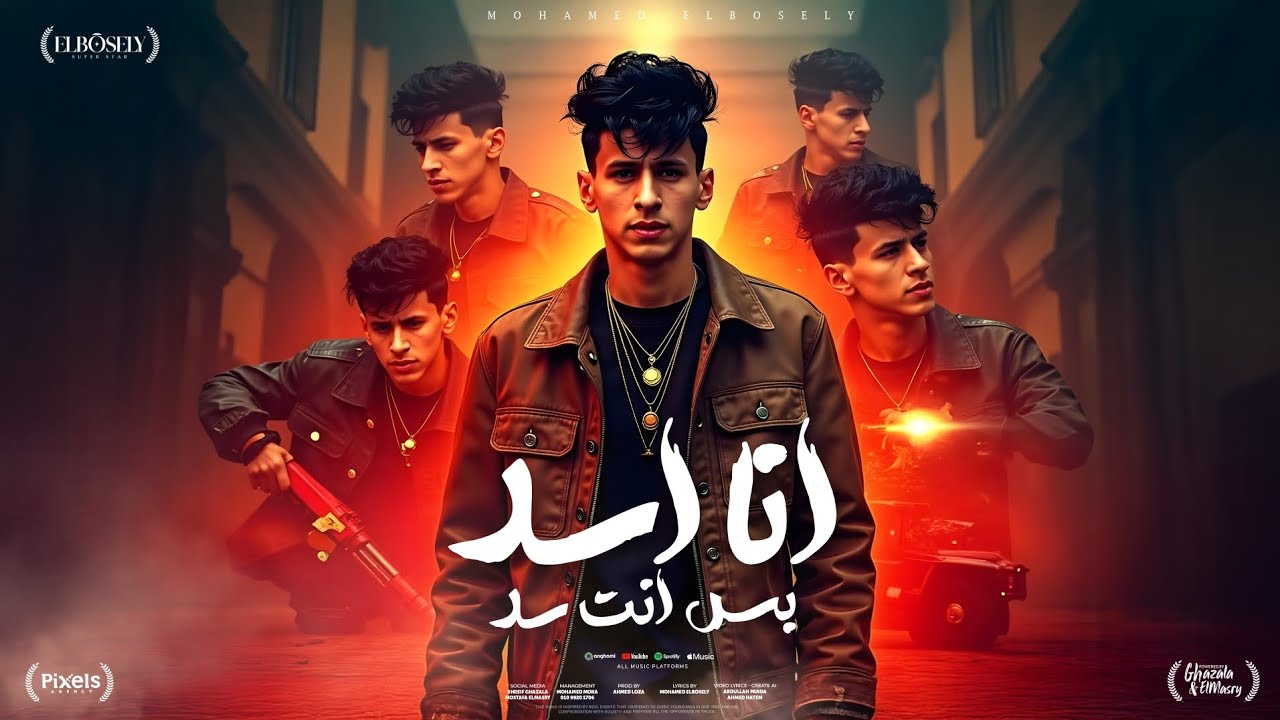 انا اسد بس انت سد ( هاتو الحديد هاتو المتر ) محمد البصيلي - توزيع احمد لوزه Official Video cover art