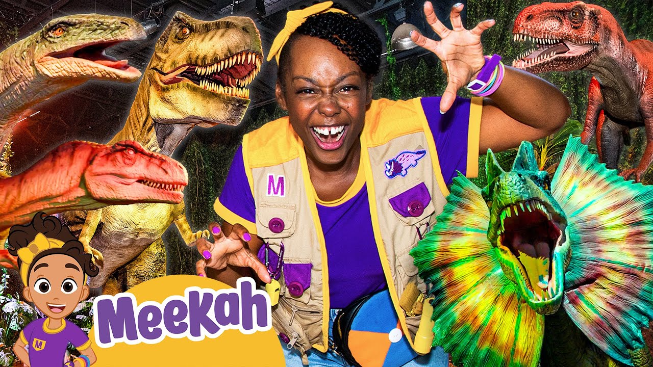 Meekah Meets All Her Favorite Dinosaurs! cover art