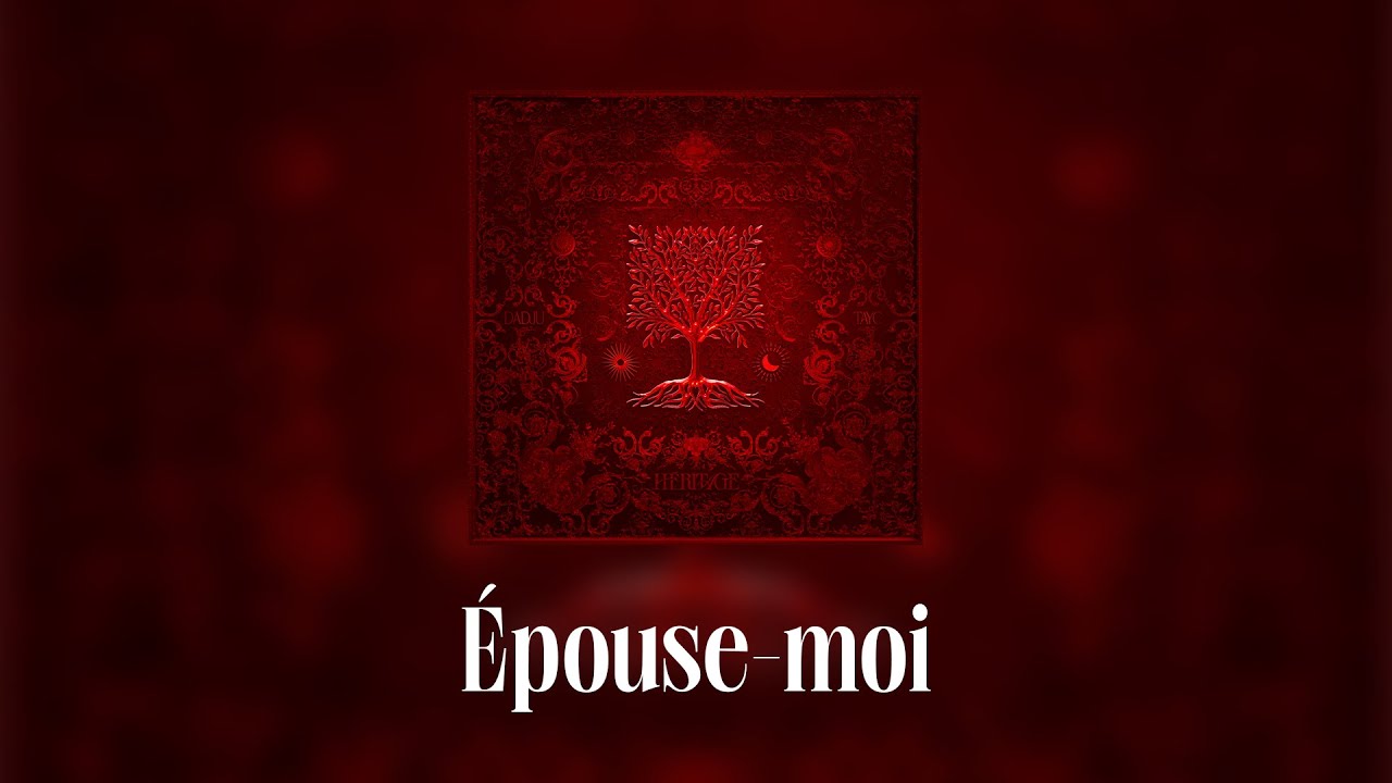 Dadju & Tayc - Épouse-moi  (Lyrics video) cover art