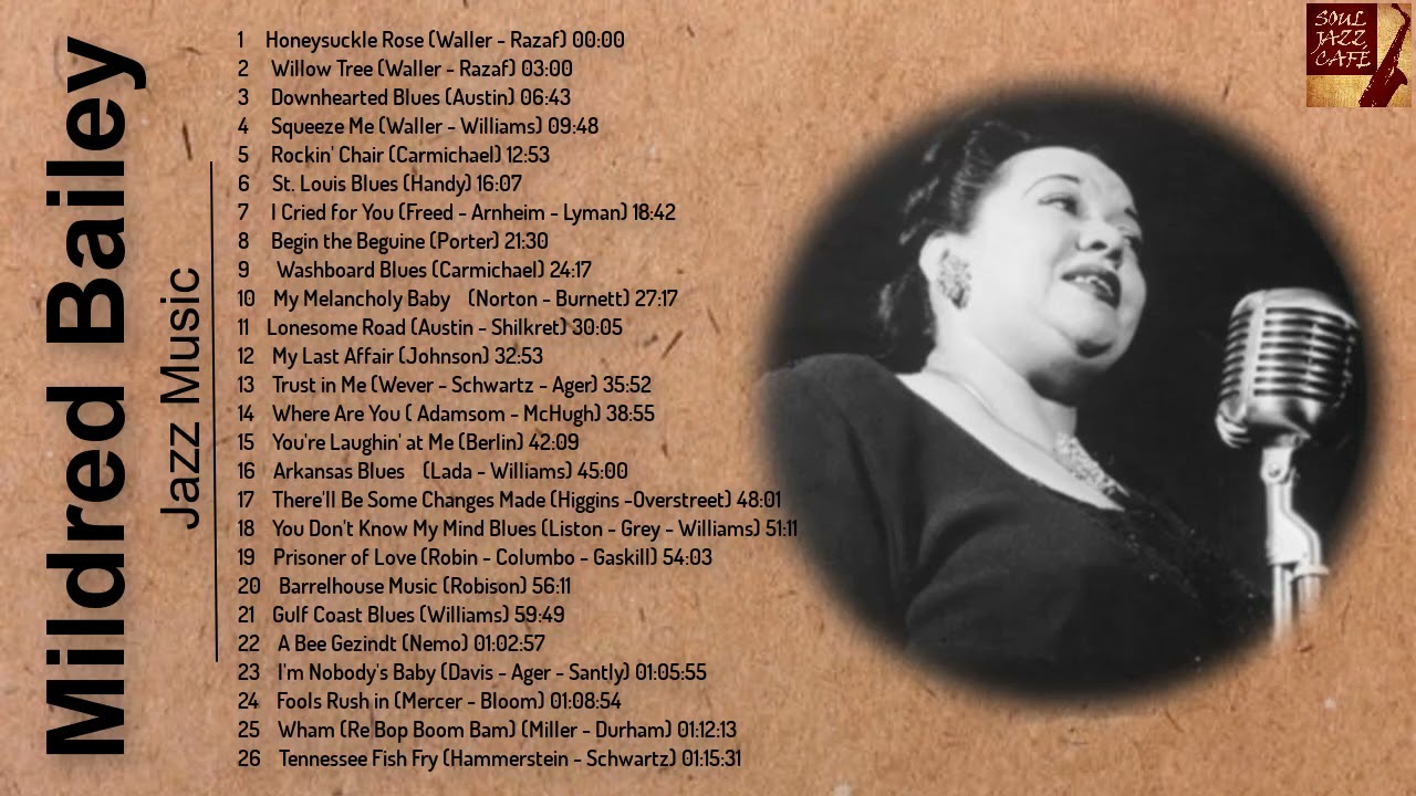 Mildred Bailey Greatest Hits Playlist | Mildred Bailey Best Songs cover art