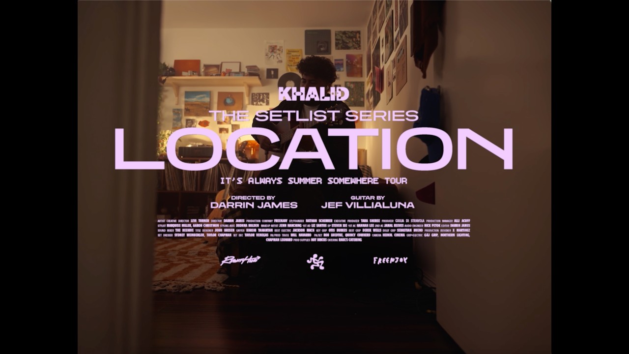 Khalid - Location (Acoustic Performance) | The Set List Series cover art