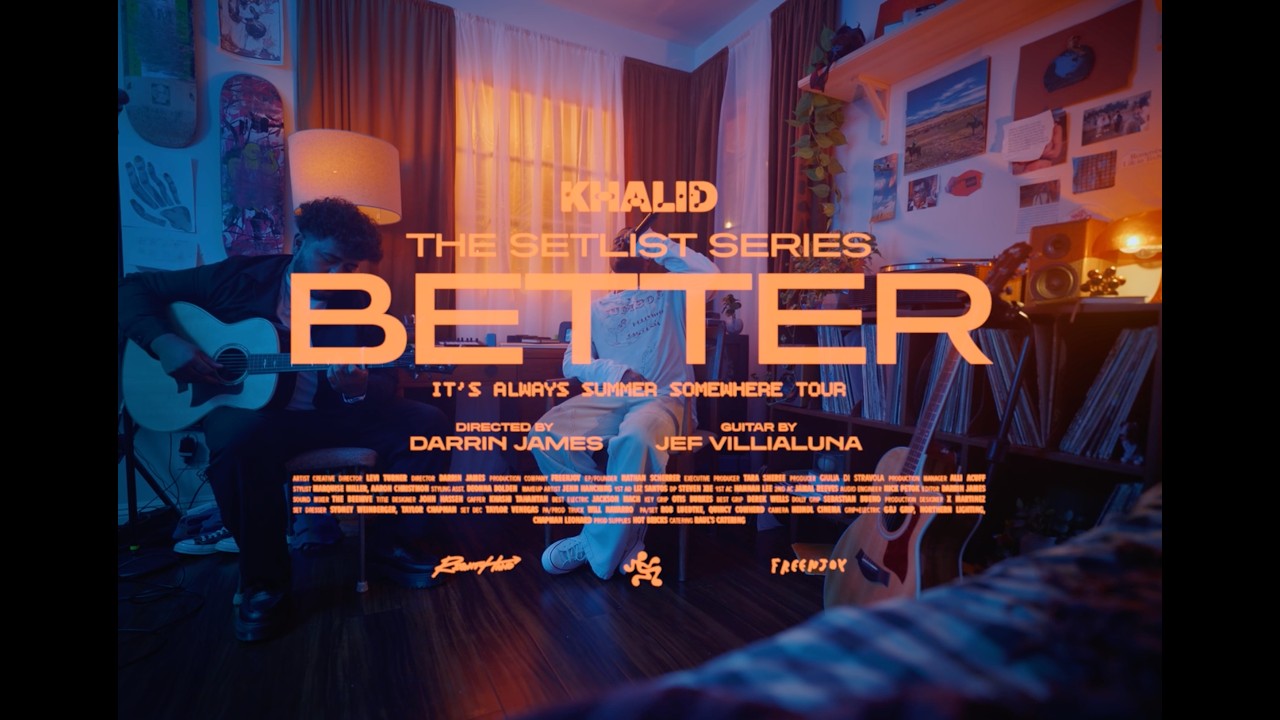 Khalid - Better (Acoustic Performance) | The Set List Series cover art