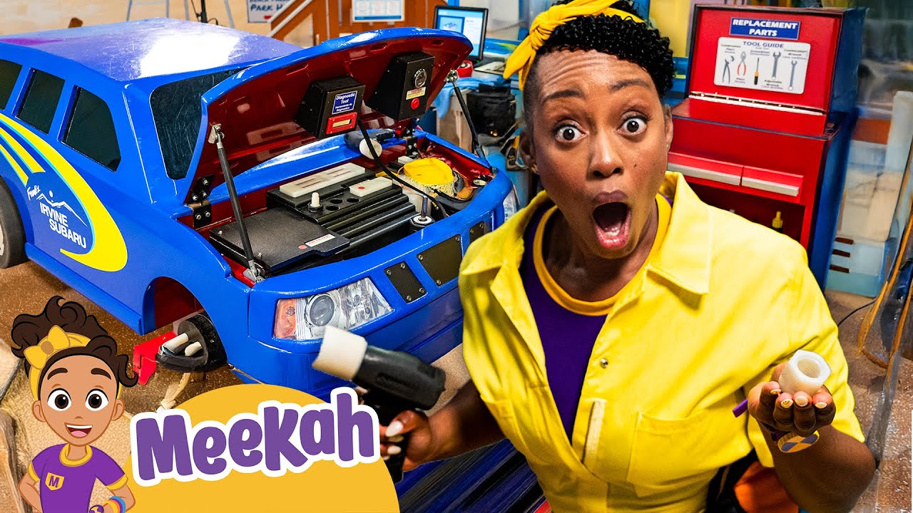 Can Mechanic Meekah Fix the Car In Time? cover art