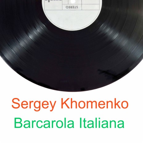 Sonet Barcarola Italiana cover art