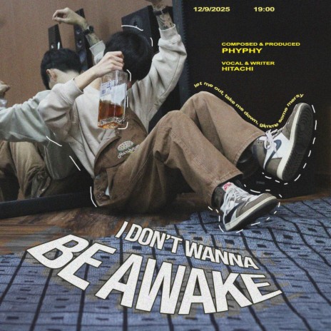 I DON'T WANNA BE AWAKE ft. HITACHI cover art