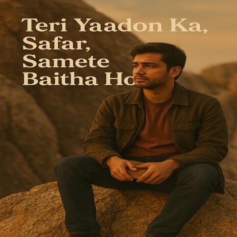 Teri Yaadon Ka Safar, Samete Baitha Hoon cover art