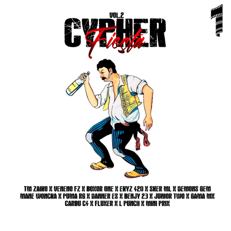 Cypher Fiesta, Vol. 2 ft. Boxor One, Mane Woncka, Danner Es, Puma Rg & Fluxer cover art