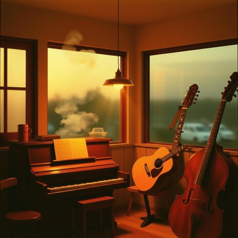 카페 창가에 앉아서 cover art